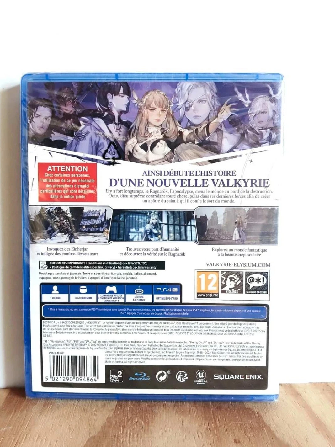 Jogo Valkyrie Elysium PS4 Blister VF – photo 2